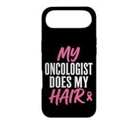 Custodia per iPhone Air My Oncologist Does My Hair Breast Cancer Awareness Fighter