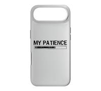 Custodia per iPhone Air My Patience Loading Bar Sarcastic Funny Humor
