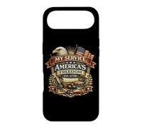 Custodia per iPhone Air My Service Americas Freedom Veteran Eagle Flag Patriots 1776