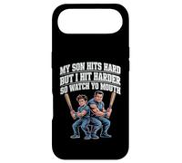 Custodia per iPhone Air My Son Hits Hard But I Hit Harder So Watch Yo Mouth -