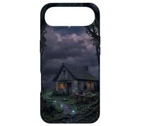 Custodia per iPhone Air Mystical Forest Cottage Dark Academia Cabina incantata
