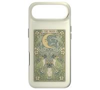 Custodia per iPhone Air Mystical Pug Howling at The Moon Tarocchi Card Art Dog Amante