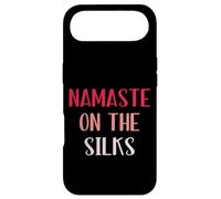 Custodia per iPhone Air Namaste sulle sete, divertenti regali aerei, yoga aereo