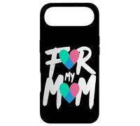 Custodia per iPhone Air Nastro a forma di cuore per la sensibilizzazione sul cancro alla tiroide per la mia mamma