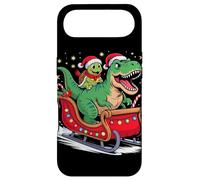 Custodia per iPhone Air Natale Tartaruga Marina Slitta T-Rex Dinosauro Tartarughe