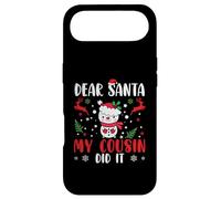 Custodia per iPhone Air Naughty List Funny Family Caro Babbo Natale mio cugino lo ha fatto