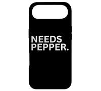 Custodia per iPhone Air Needs Pepper - Cuoco divertente da cucina sarcastica