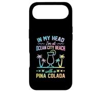 Custodia per iPhone Air Nella mia testa sono a Ocean City Beach con una Pina Colada