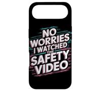 Custodia per iPhone Air Nessuna preoccupazione Ho visto il video sulla sicurezza