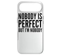 Custodia per iPhone Air Nessuno è perfetto ma io sono nessuno - Sarcasmo divertente