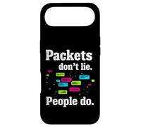 Custodia per iPhone Air Network Engineer Packets Don't Lie Cybersecurity IT