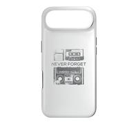Custodia per iPhone Air Never Forget - Nastro audiocassetta retrò vintage videoregistratore floppy