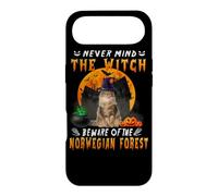 Custodia per iPhone Air Never Mind The Witch Beware Of Norwegian Forest Halloween