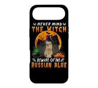 Custodia per iPhone Air Never Mind The Witch Beware Of Russian Blue Cat Halloween