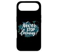 Custodia per iPhone Air Never Stop Learning Inspirational Education Citazione