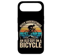 Custodia per iPhone Air Never Underestimate An Old Guy On A Bicycle Bici