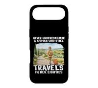 Custodia per iPhone Air Never Underestimate Woman 80s Anni Ottanta Travel Design