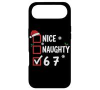 Custodia per iPhone Air Nice Naughty 6 7 Christmas Santa Claus