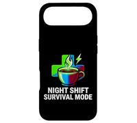 Custodia per iPhone Air Night Shift Survival Mode Nurse Medical Coffee