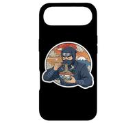 Custodia per iPhone Air Ninja Eating Ramen Noodles Lover Traditional Japanese Art