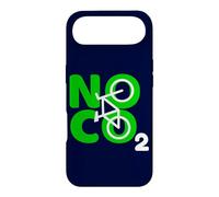 Custodia per iPhone Air No CO2 Ecology Citazione Think Green Eco Biker Save The Planet