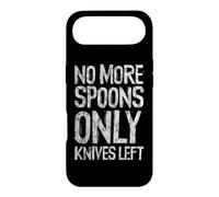 Custodia per iPhone Air No More Spoons Only Knives Left Umorismo da chef -