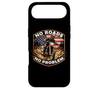 Custodia per iPhone Air No Roads No Problem Dirt Bike Rider Moto MX American