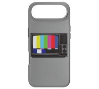 Custodia per iPhone Air No Signal 70s 80s Television Screen Retro Vintage Funny TV