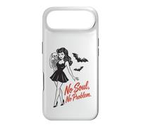 Custodia per iPhone Air No Soul No Problem Gothic Pin Up Skeleton Halloween