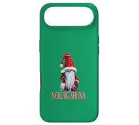 Custodia per iPhone Air Nollaig Shona gnomo con un bicchiere di irlandese secco Stout