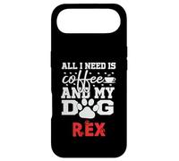 Custodia per iPhone Air Nome Cane Rex All In Need Is Coffee Il mio cane si chiama Rex
