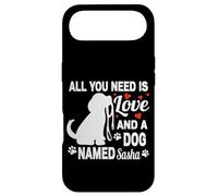 Custodia per iPhone Air Nome del cane personalizzato Sasha Cute Dog Pet Lover