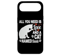 Custodia per iPhone Air Nome gatto personalizzato Dante Cute Kitty Pet Amante