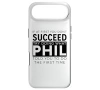 Custodia per iPhone Air Nome Phil divertente scherzo Natale compleanno papà uomo padre