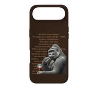 Custodia per iPhone Air Non abbiamo scelto il silenzio - Gorilla e messaggio