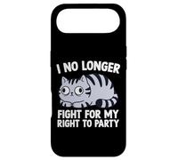 Custodia per iPhone Air Non combatto più per il mio diritto di festeggiare gli amanti dei gatti