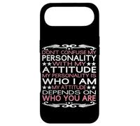Custodia per iPhone Air Non confondere la mia personalità con il mio atteggiamento sarcastico