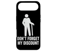 Custodia per iPhone Air Non dimenticare il mio sconto - divertente vecchia gente scherzo bavaglio idea