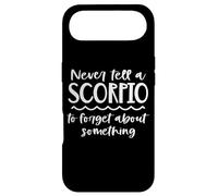 Custodia per iPhone Air Non dire mai a uno Scorpione di dimenticare qualcosa di zodiaco