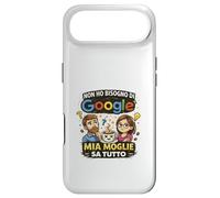 Custodia per iPhone Air Non ho bisogno, mia moglie sa tutto divertente ironica