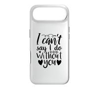 Custodia per iPhone Air Non posso dire che faccio senza di te Proposta di damigella d"amore