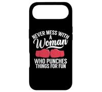 Custodia per iPhone Air Non scherzare mai con una donna che prende a pugni le cose per divertimento Boxe