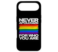 Custodia per iPhone Air Non Scusarti Mai Per Chi Sei Rainbow Pride Lgbtq Gay