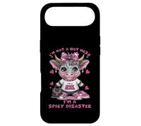 Custodia per iPhone Air Non sono un disastro, sono una Spicy Disaster Pink Highland Cow