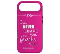 Custodia per iPhone Air Non ti lascerò mai né ti abbandonerò Ebrei 13 5