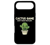 Custodia per iPhone Air Non toccare la pianta troppo tardi Umorismo del gioco del cactus