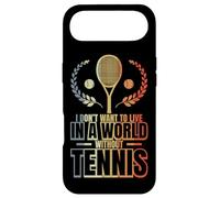 Custodia per iPhone Air Non voglio vivere in un mondo senza tennis