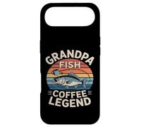 Custodia per iPhone Air Nonno Pesce Caffè Leggenda Retro Pesca Alba