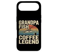 Custodia per iPhone Air Nonno Pesce Caffè Leggenda Retro Pesca Alba