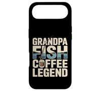 Custodia per iPhone Air Nonno Pesce Caffè Leggenda Retro Pesca Alba